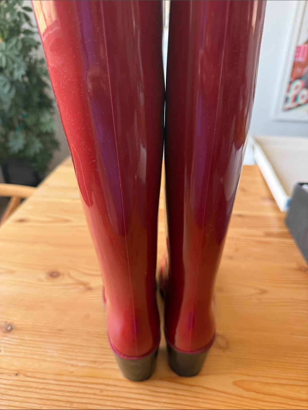 Marc Jacobs Red Patent Rain Boots - Picture 4 of 16